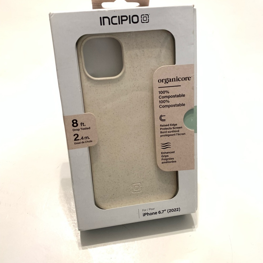 Incipio Organicore Compostable iPhone 6.7" (2022) Case - Cream